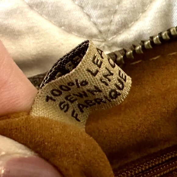 Patricia Nash Leather Floral & Map Print Wristlet – 100% Leather – NWOT - Picture 6 of 9